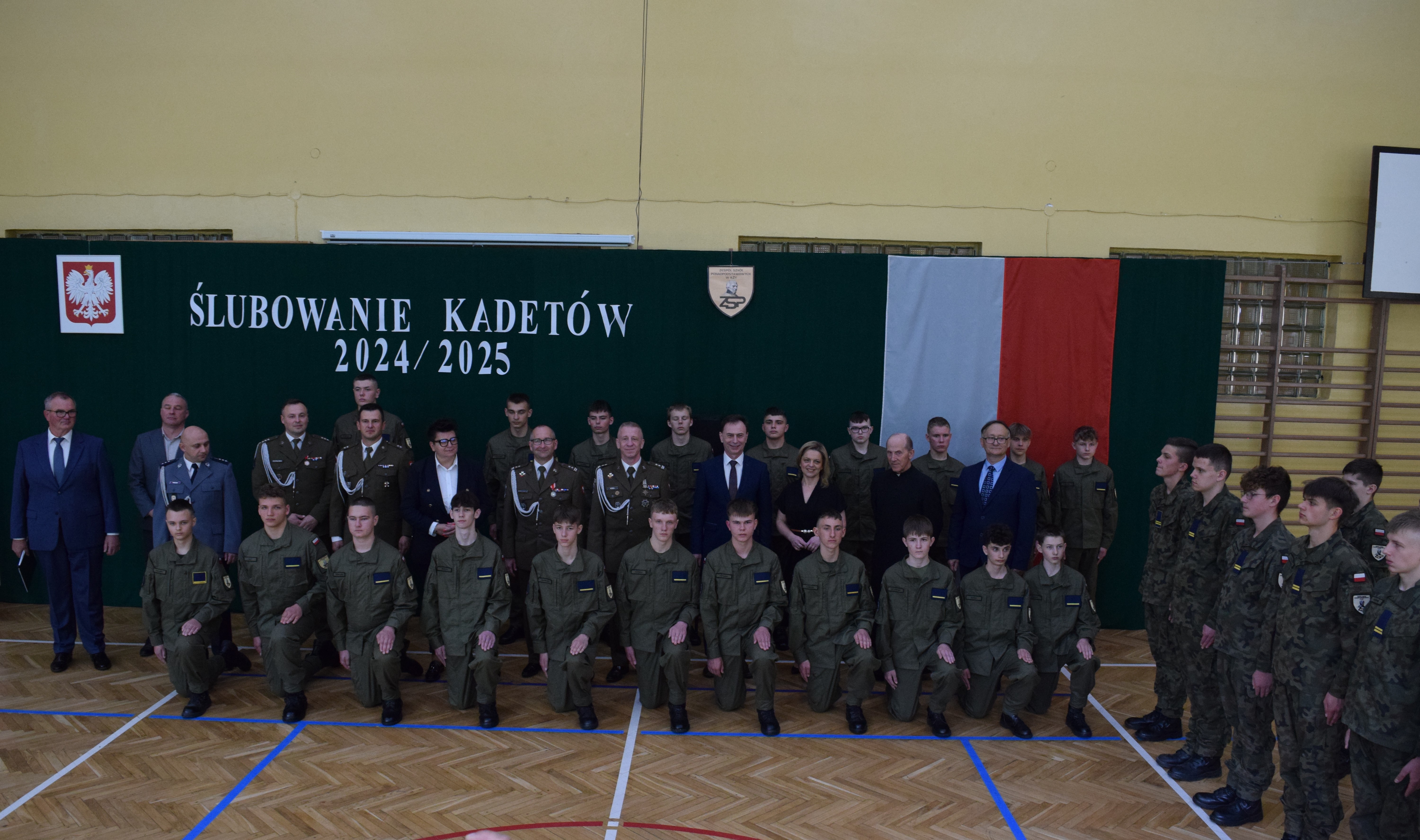Uroczyste Ślubowanie Kadetów Klasy I Technikum z Oddziałem Przygotowania Wojskowego