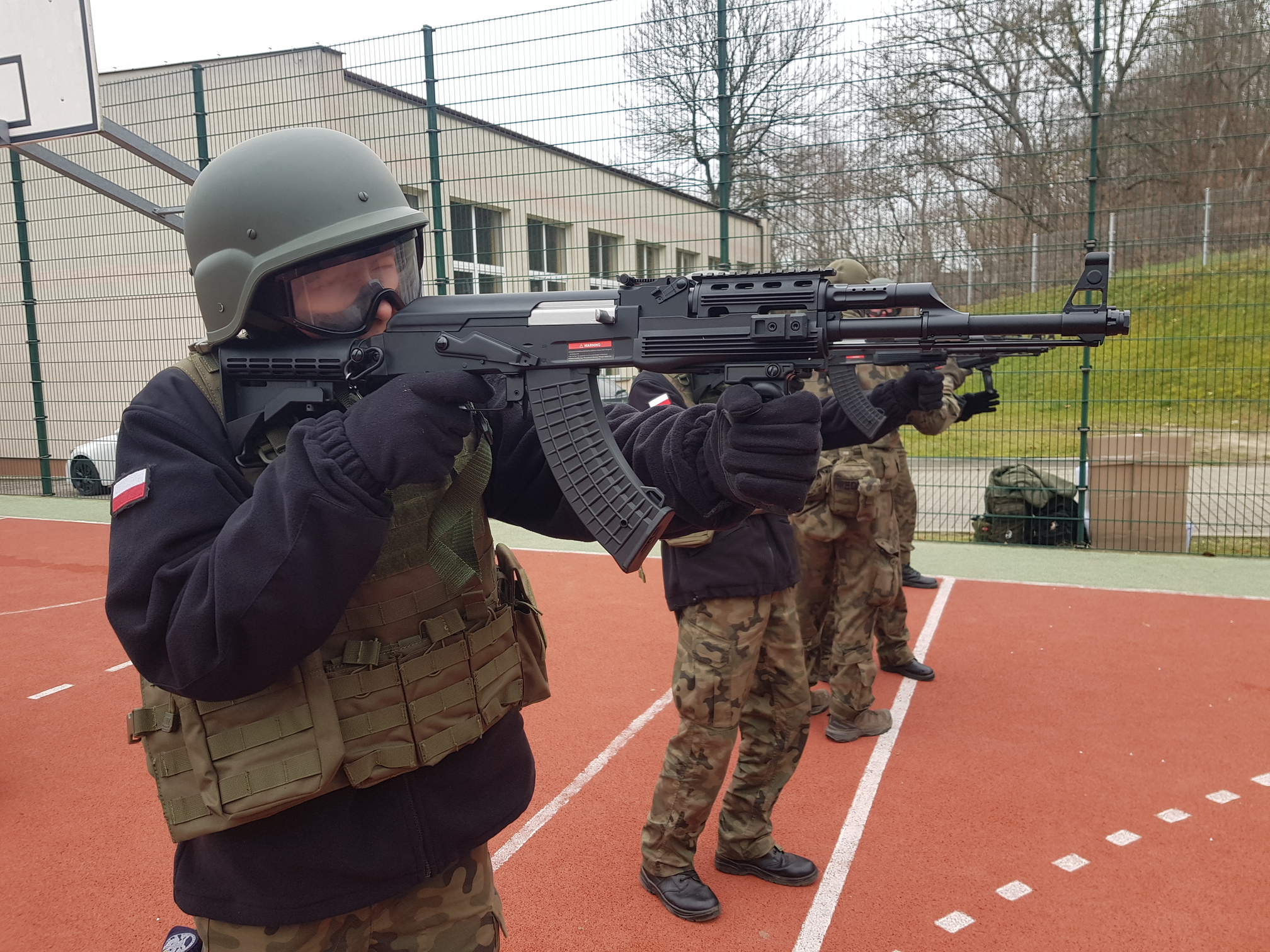 Przygotowanie wojskowe w OPW ZSP im. St. Staszica w Iłży