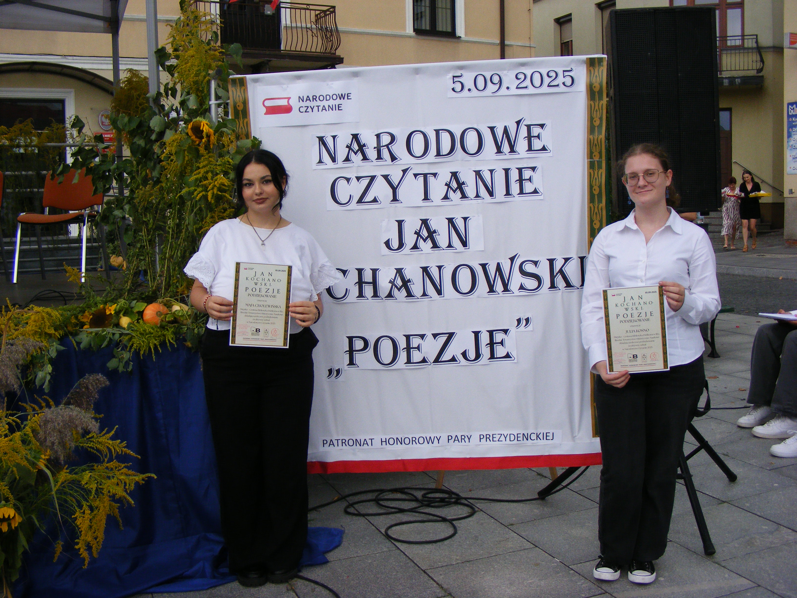 Staszic czyta dzieła narodowego wieszcza