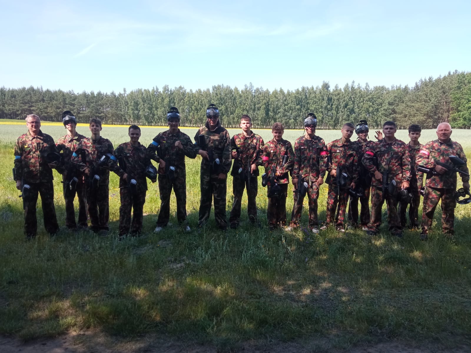 Wyjazd integracyjny - Paintball